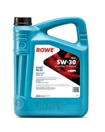 Масло моторное ROWE SYNT RS D1 5W30 4л
