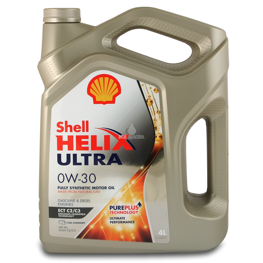 Масло моторное Shell Helix ULTRA ECT C2-C3 0W30 4л