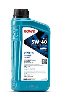 Масло моторное ROWE SYNT RSI  5W40 1л
