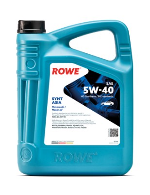 Масло моторное ROWE SYNT ASIA SAE 5W40 4л